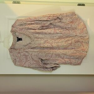 GUC Paisley Peasant Blouse